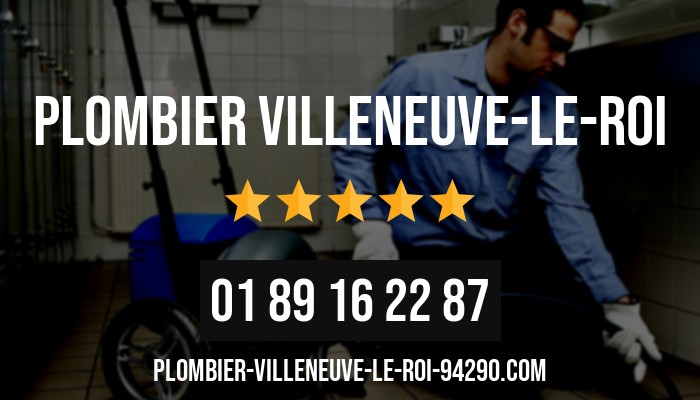 plombier Villeneuve-le-Roi pour dépannage